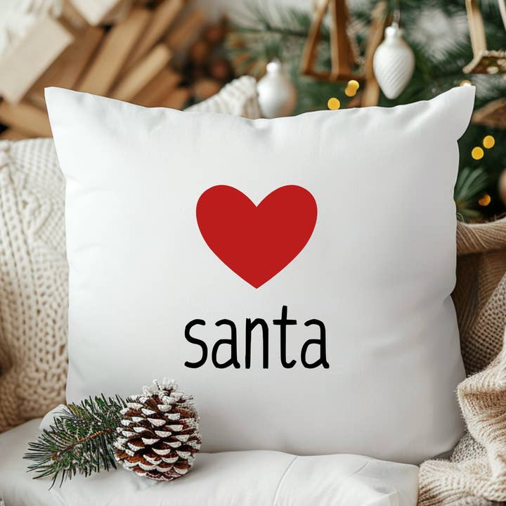 Santa | Funda de almohada para venta al por mayor de Rustic Avenue