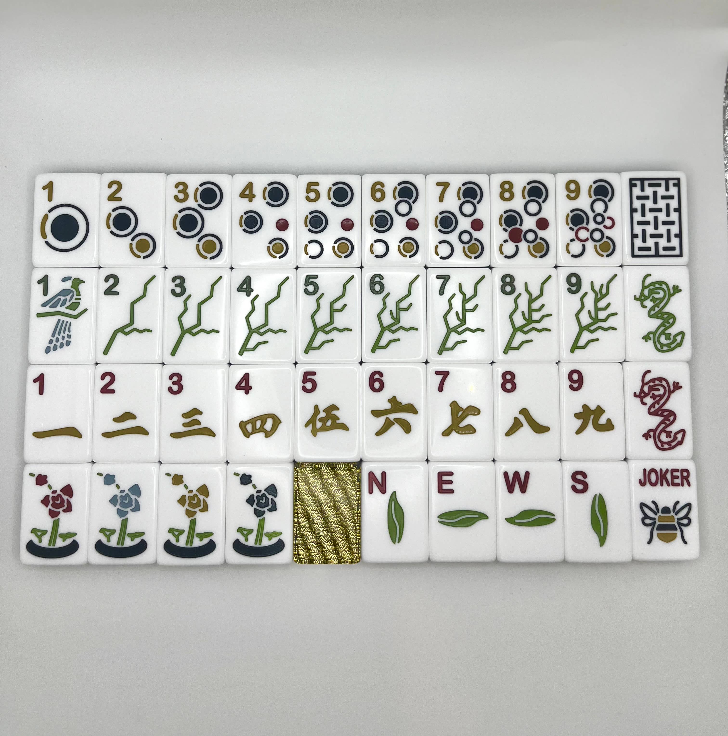 Luxe Mahjong - Wholesale Board Game - NEW: Bougie Bee Mahjong Set1