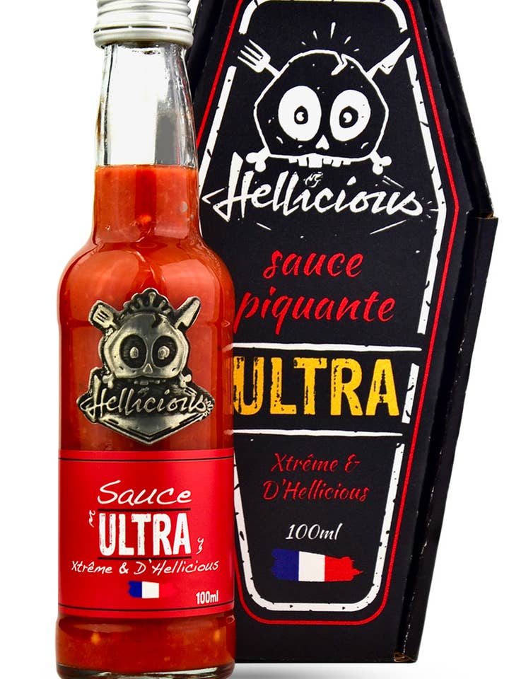 Sauce Ultra "Xtrême & D'Hellicious" Hellicious 100 ml pour la vente par HELLICIOUS