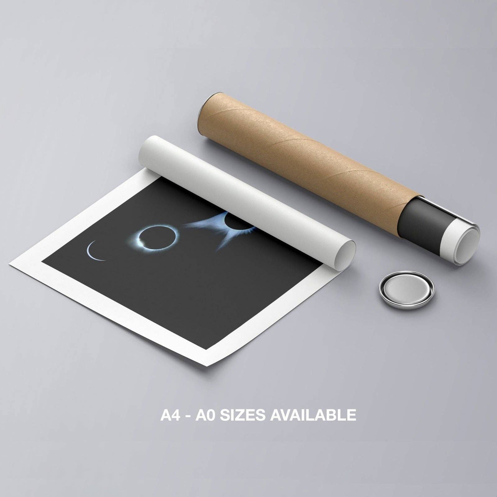 House Prints – Großhandel Poster – Stages of the Solar Eclipse, gerolltes Poster, Kunstdruck5