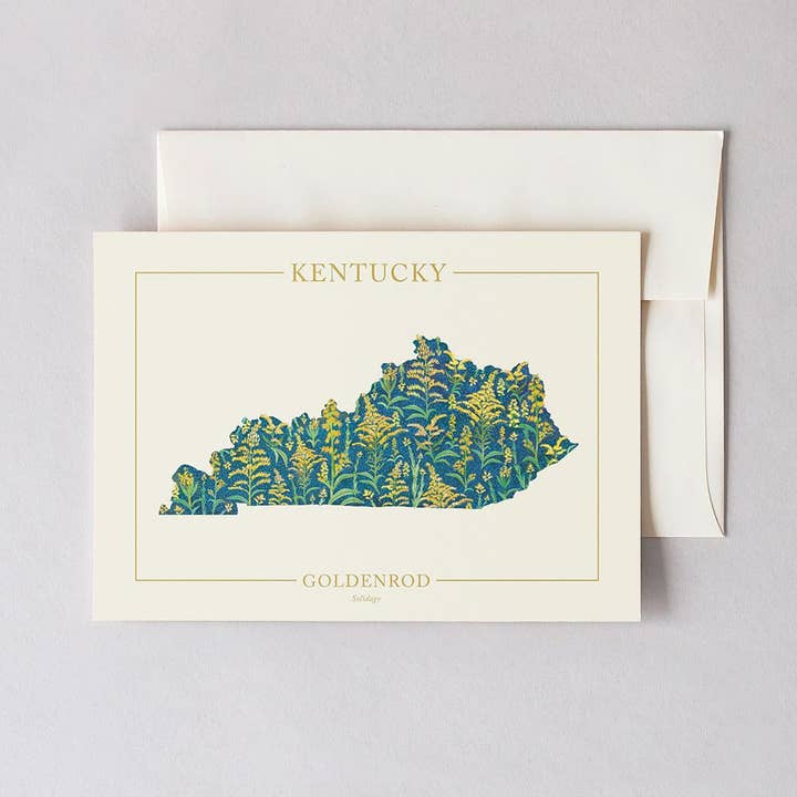 Kentucky Native Botanicals lykønskningskort for engroshandel hos 50 States of Beauty