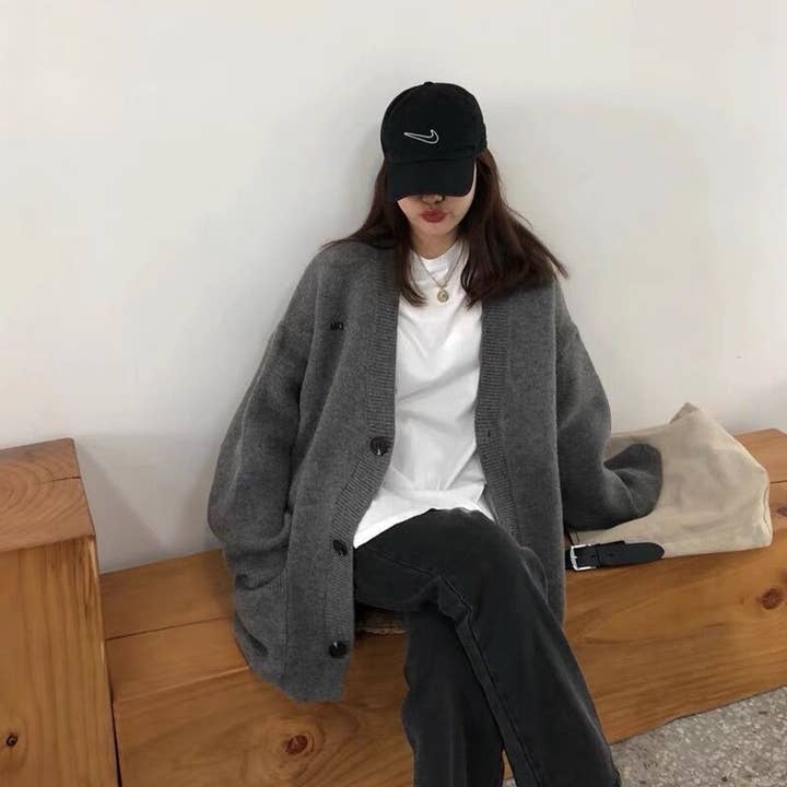 Marayn - Wholesale Cardigan – Women’s - Korean Knit Cardigan Chic Embroidered Cozy16