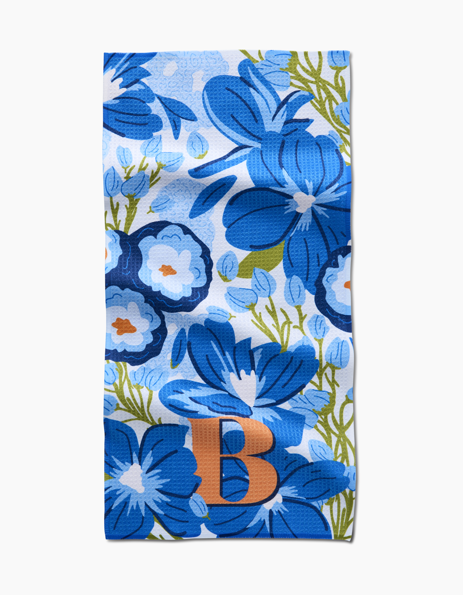 Geometry - Wholesale Tea Towel - Geometry Monogram Floral Bar Towel5