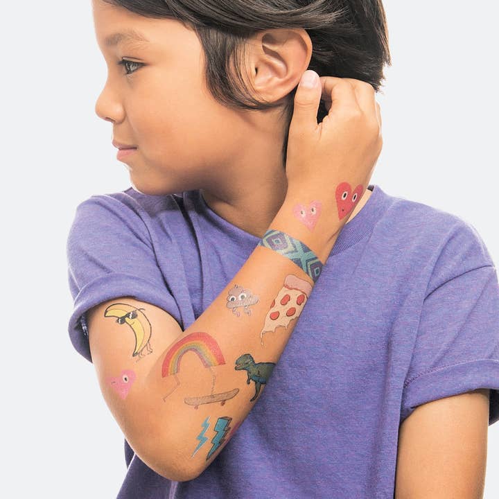 Tattly - Wholesale Temporary Tattoo - Kids - Kids Mix Three Tattoo Set2