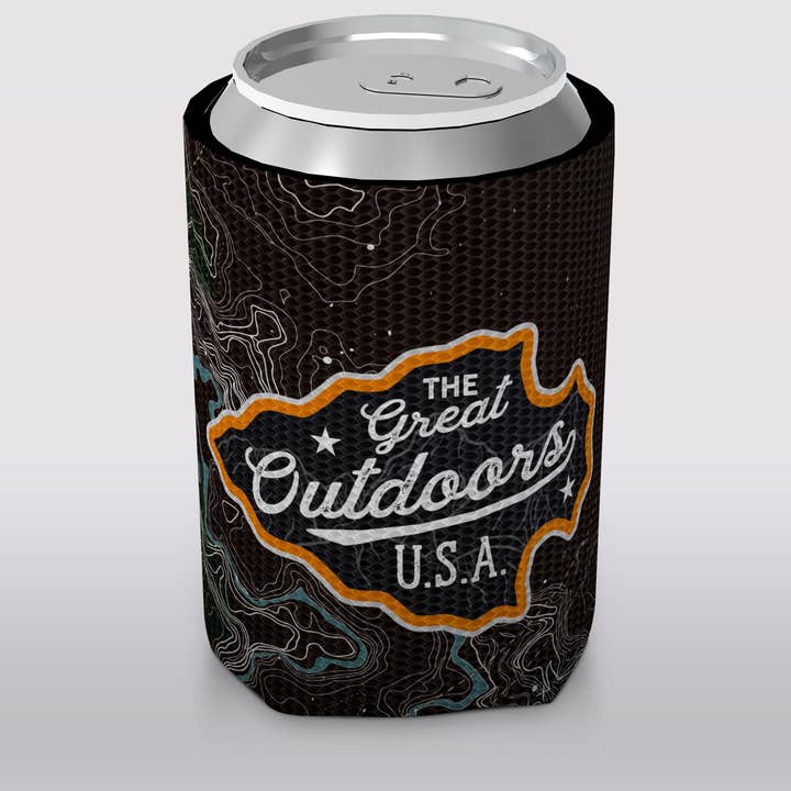 I Drank Today Outdoor Koozies - Cool Fishing Drink Cooler for wholesale by Smithco Distributing