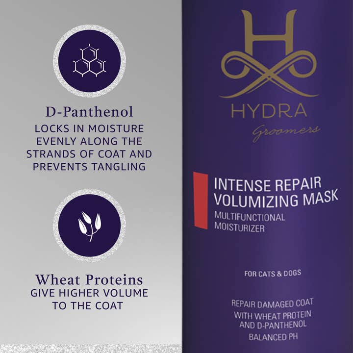 Hydra by Pet Society - Wholesale Pet Grooming Aid - Dog - Hydra Professional Intense Repair Volumizing Mask2