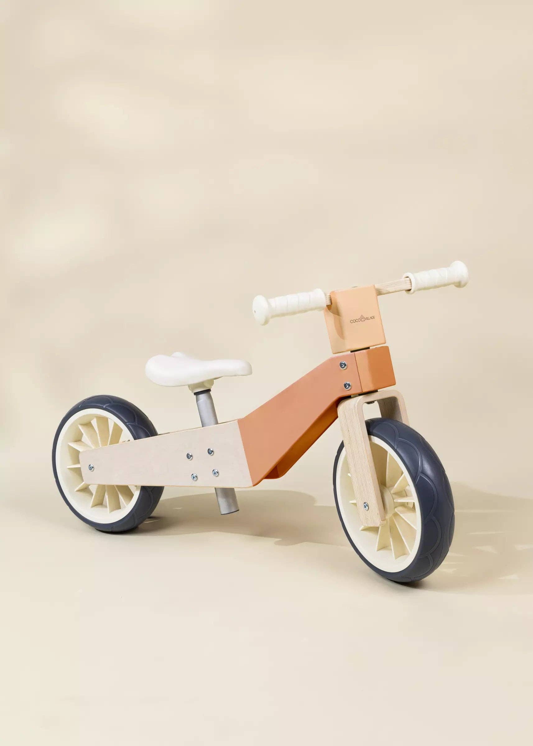 Coco Village - Wholesale Bike/Scooter - Kids - Wooden Balance Bike 3-in-1 - Grapefruit7