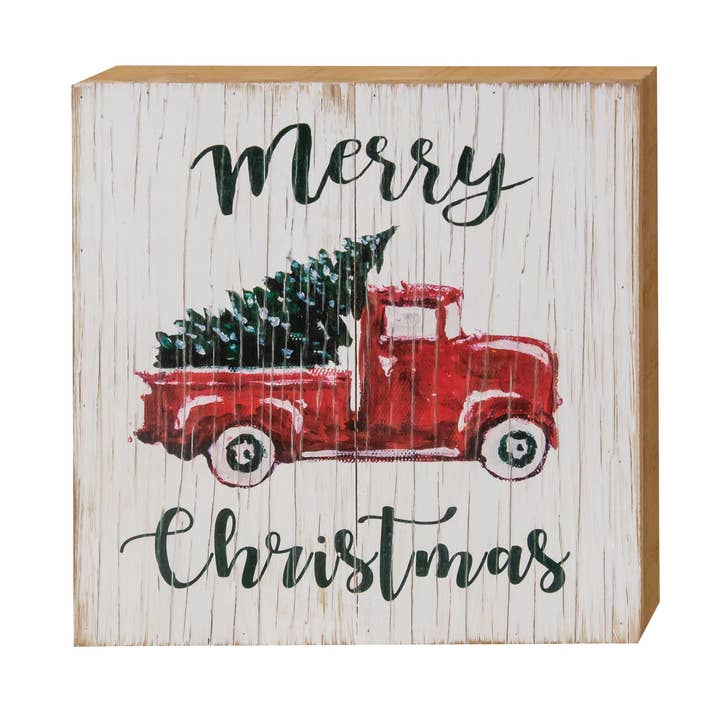 Panneau de camion Vintage Joyeux Christmas pour la vente par Col House Designs