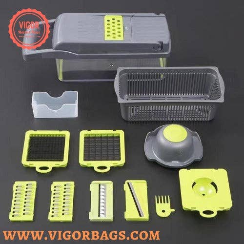 VIGOR - Wholesale Kitchen Tool/Gadget - Professional Vegetable Slicer for Kitchen 12 in 18