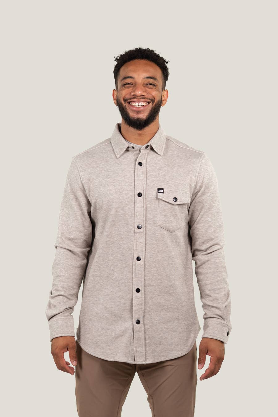 Belong Designs - Wholesale Button Down Shirt - Men's - Men's Sherman Fleece Button Up7