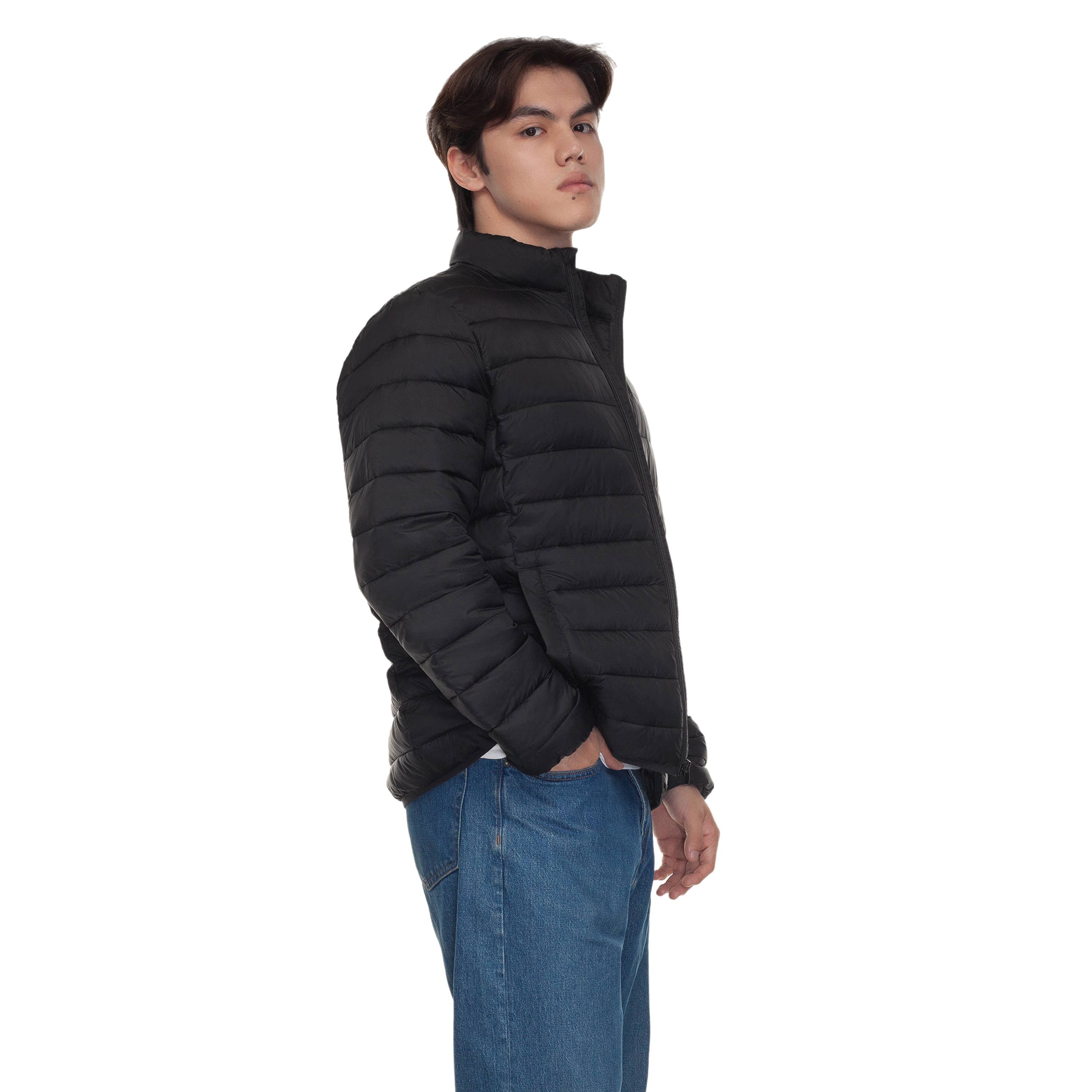 Rokka & Rolla - Wholesale Puffer Jacket - Men's - Men's Light Packable Puffer Jacket17