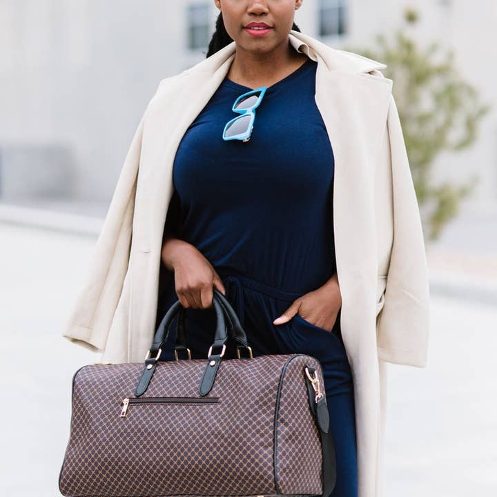 modern and chic - Wholesale Weekender Bag - Women's - Vanessa Overnighter2