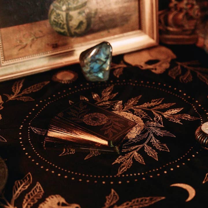 13th Press - Wholesale Tarot Cards - 2nd Edition Marigold Tarot Gold Gilded, No Guide4