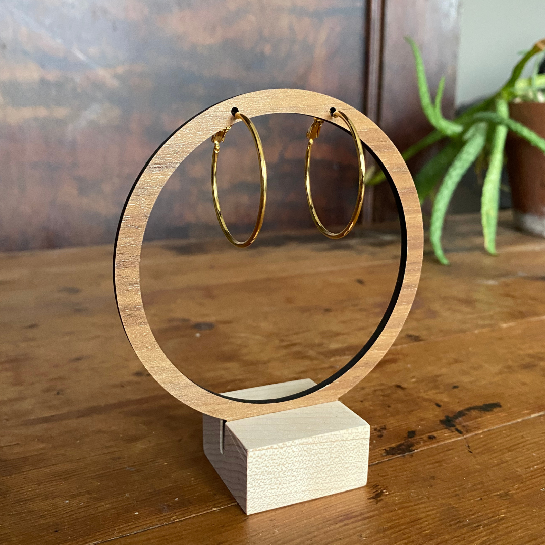 Seeds - Venta al por mayor Pendientes de aro - Paquete de pendientes de aro de latón4