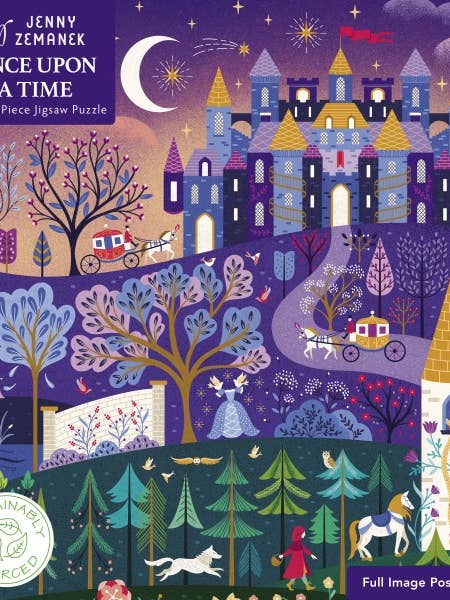 Jenny Zemanek : Il était une fois Puzzle 1000 pièces durable pour la vente par Texas Bookman