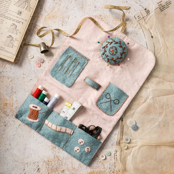 (Corinne Lapierre) Wool Mix Felt Craft Kits Partridge Mini Kit