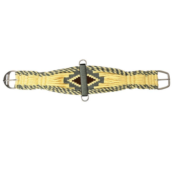 HILASON - Wholesale Horseback Riding Gear - 36" HILASON Western Horse Wool Rope Girth Turquoise