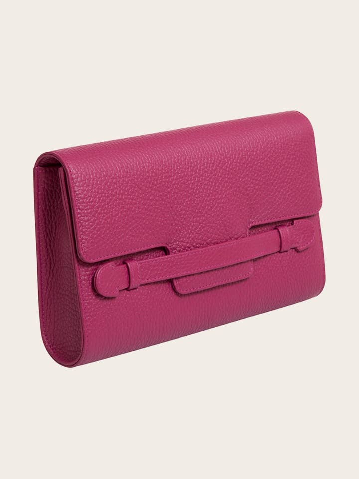Diboni clutch - Antonia Couture - Fuchsia for wholesale by DIBONI GMBH