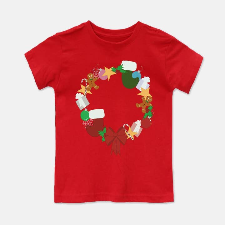 Merry and Bright Youth tee for wholesale by Mimi + ruby
