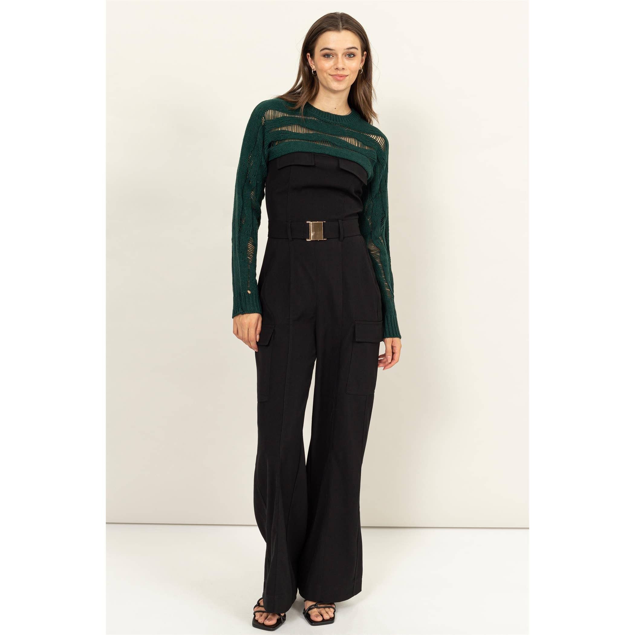 HYFVE - Wholesale Knit Sweater - Women's - Open Knit Shrug Sweater11