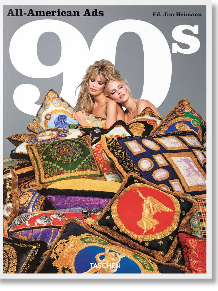 All-American Ads of the 90s (German, French, English) for wholesale by TASCHEN America