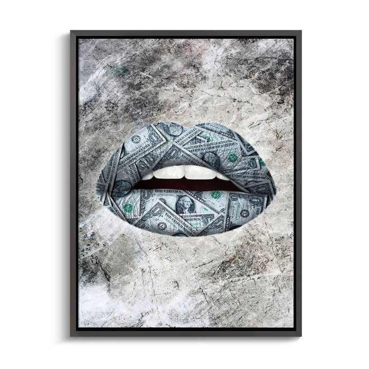 "LABIOS DE DINERO" para venta al por mayor de Canvarisma