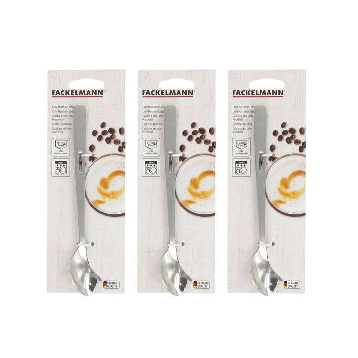 Fackelmann - Wholesale Kitchen Spoon - Set of 3 stainless steel jam spoons3