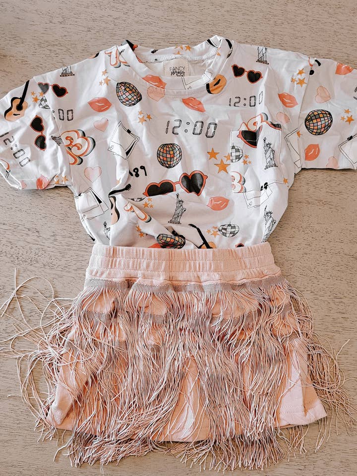 Bamboo Boxy Tee -pop icon for wholesale by Fancy Shmancy Baby