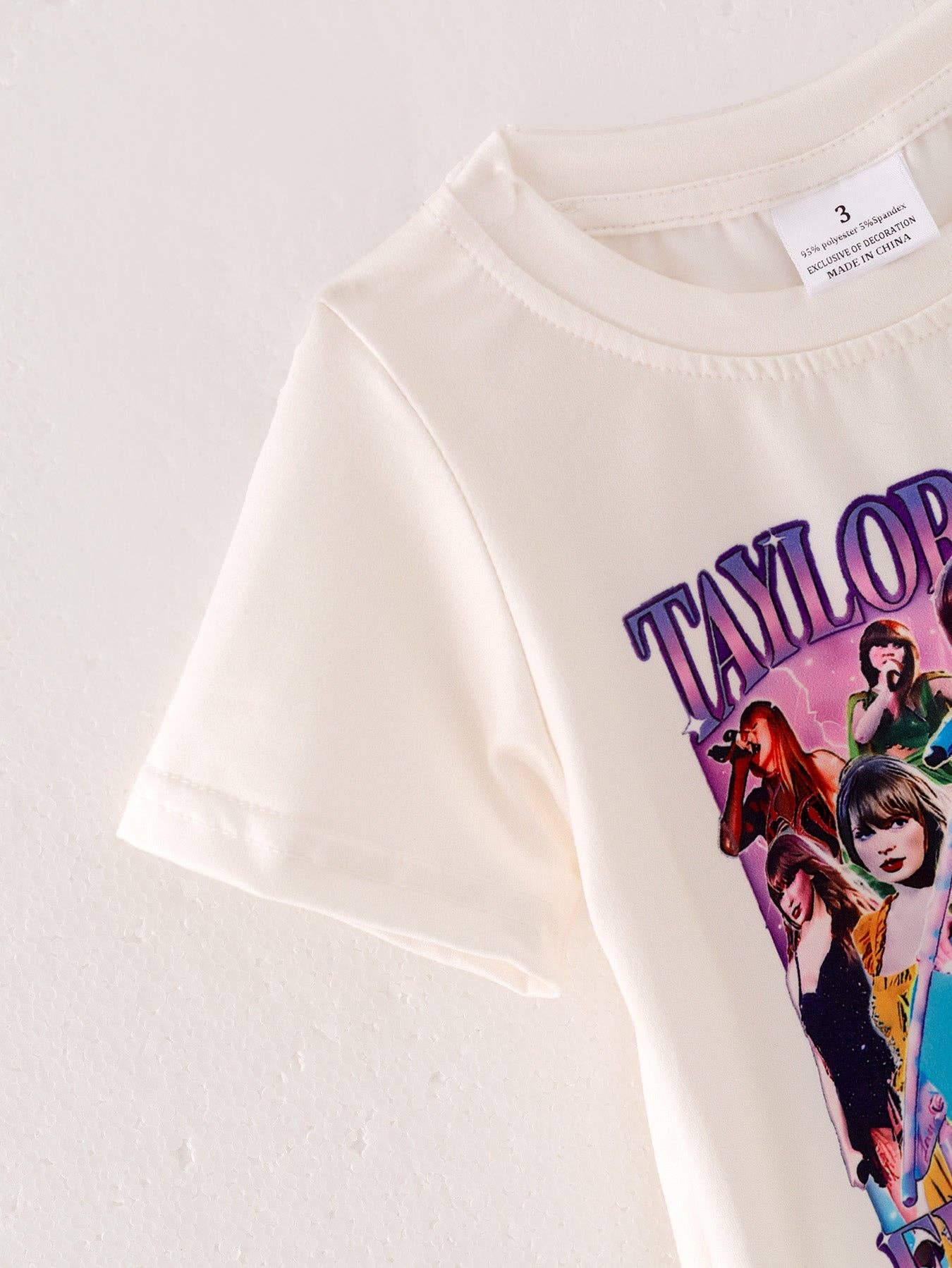 Rylee Faith Designs - Wholesale Top & Pant Set - Kids - TS Print Girls Milk Silk Outfits3