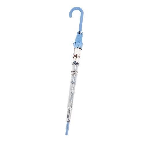 BCZShop - Wholesale Umbrella - Women's - CHIIKAWA CLEAR UMBRELLA - BLUE