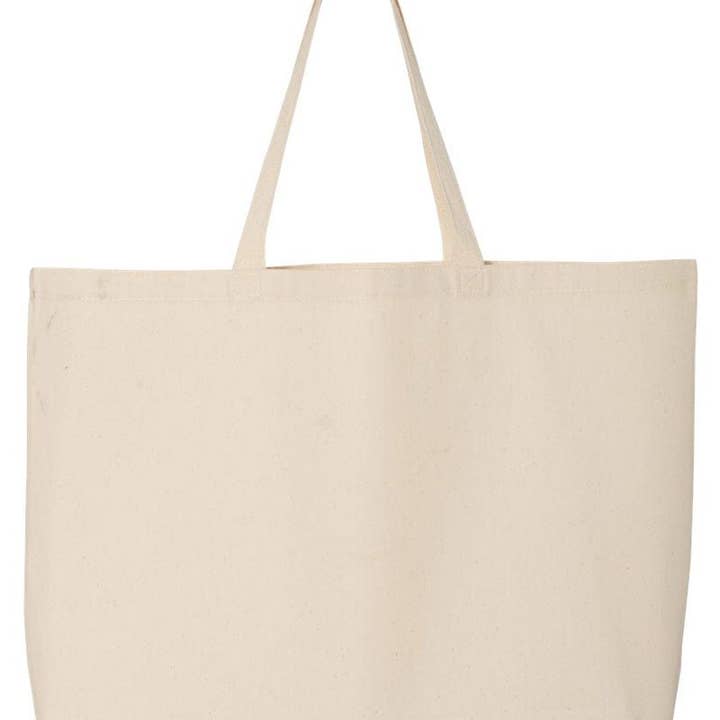 Wholesale Accessory Market - Wholesale Tote Bag - Women's - Salty Moms Beach Club Canvas Jumbo Tote