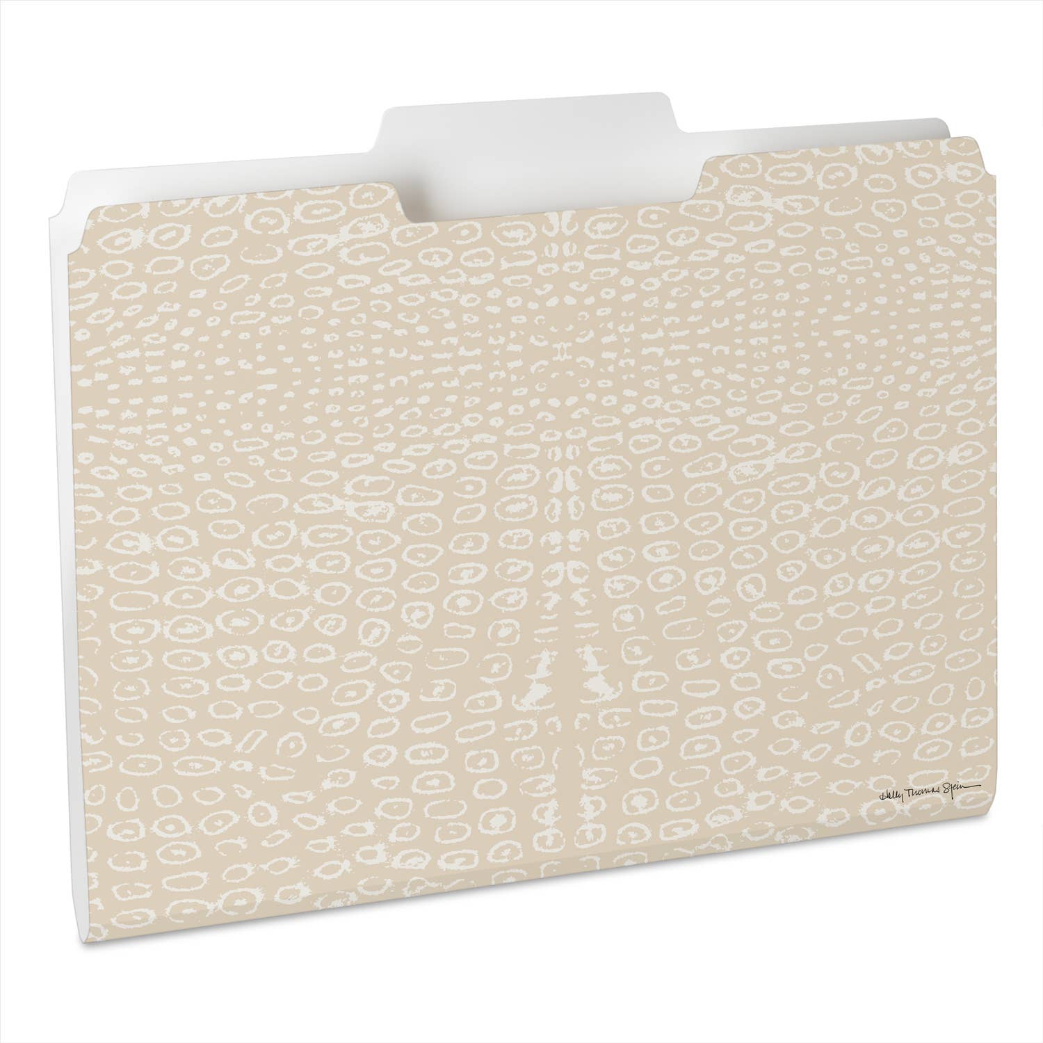 Conimar Promotions - Wholesale Folders - "Taupe Croc" Single Decorative Reusable File Folders  0