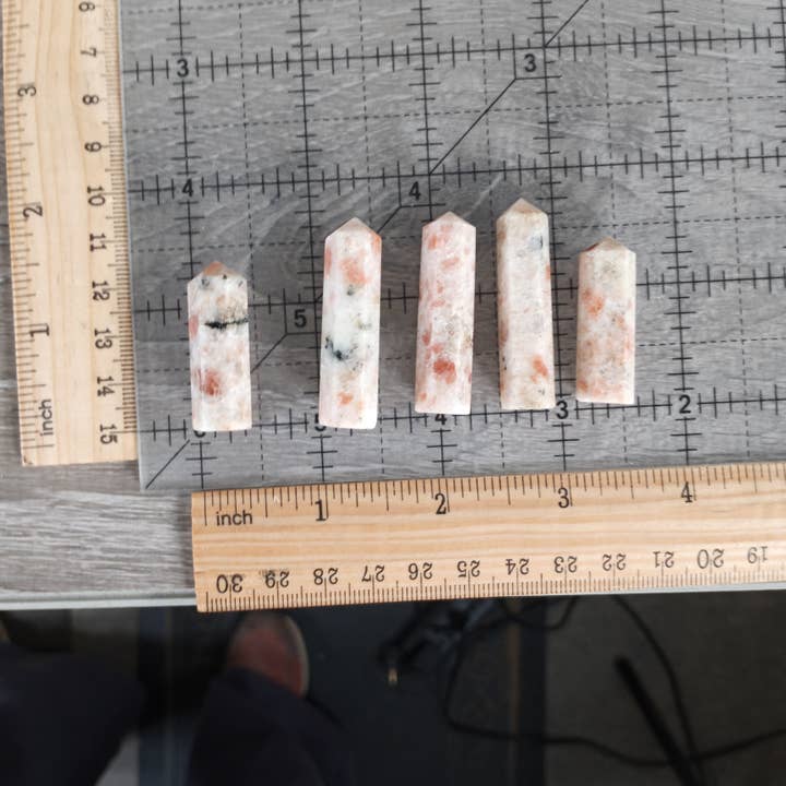 Keystone Crystals - Wholesale Spiritual Stone/Crystal - Small Gemstone Obelisk Points for Wire Wrapping or Gridding7