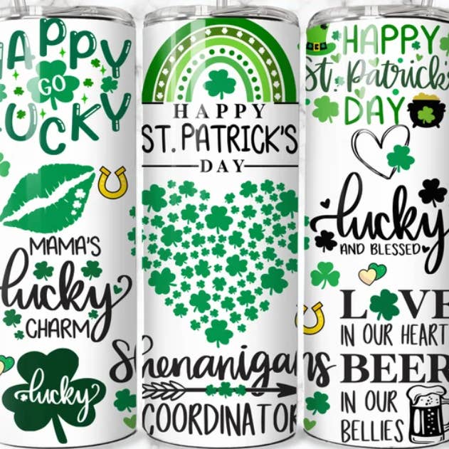Shenanigans Coordinator St. Patrick's Day themed Tumbler for wholesale by Allison Kay Designs Co.