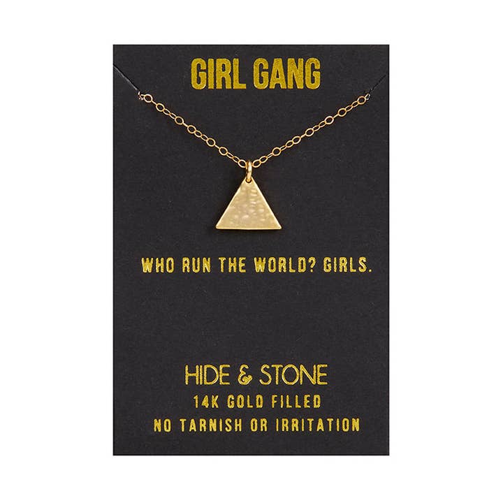 Girl Gang | Who Run The World? Girls for wholesale by Hide & Stone Jewelry