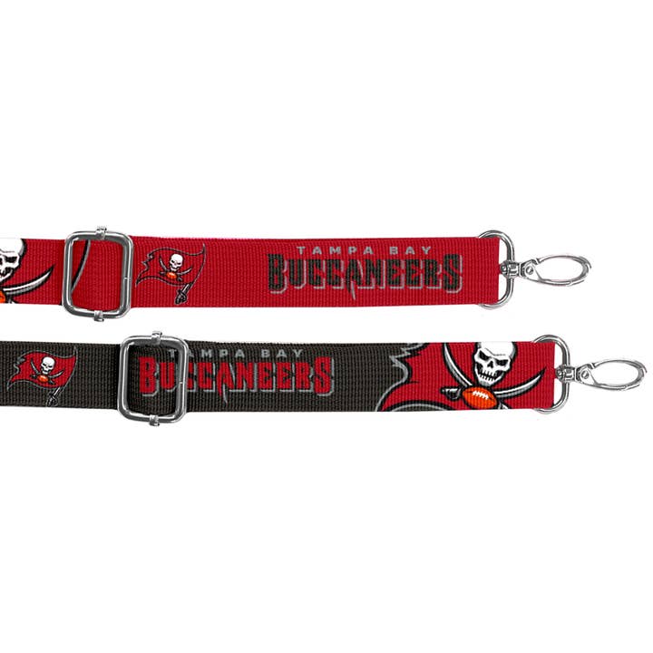 Little Earth Productions - Wholesale Crossbody Bag - Women's - NFL Tampa Bay Buccaneers Clear Pattern Strap Bag