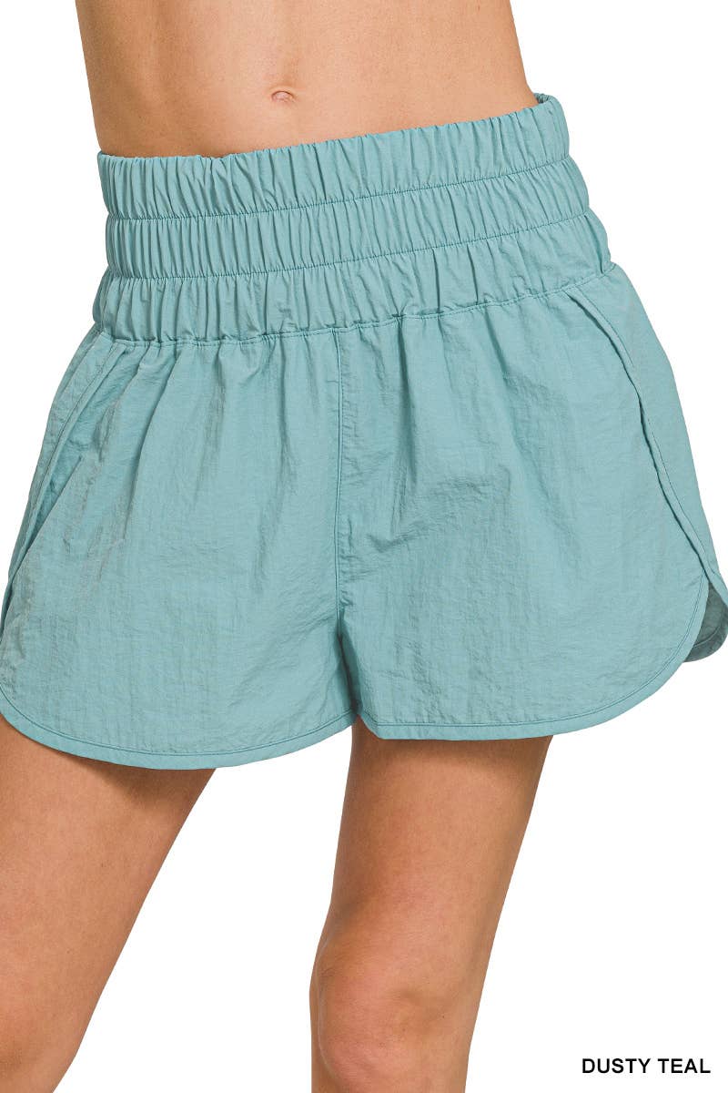 42POPS - Vente Short – femme - Short coupe-vent avec doublure et poche arrière en mesh50