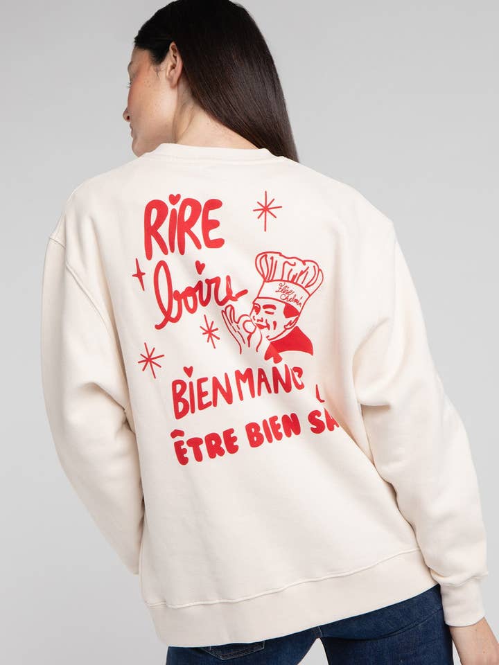 Elise Chalmin - Wholesale Graphic Sweatshirt - Women's - Luigi sweatshirt9