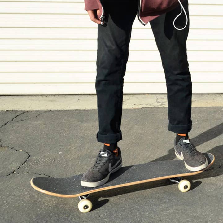 Yocaher Skateboards - Vendita all'ingrosso Skateboard - Blank - Skateboard completo da 7,75", colore: nero macchiato
