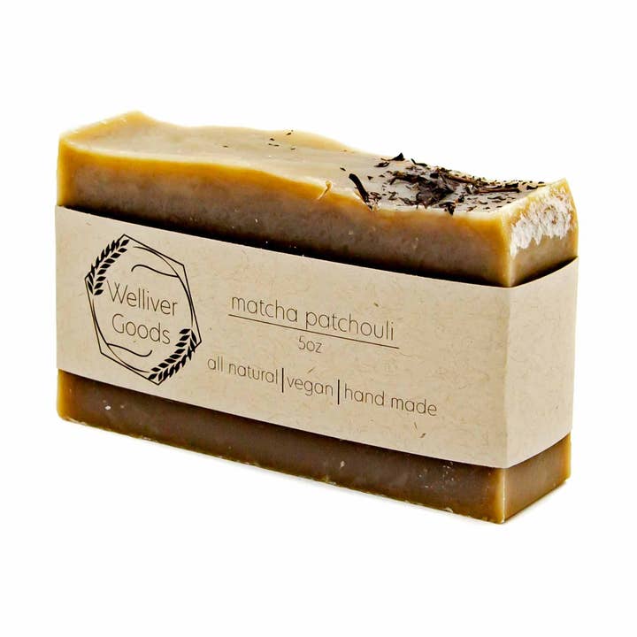 Savon en barre - Matcha Patchouli pour la vente par Welliver Goods