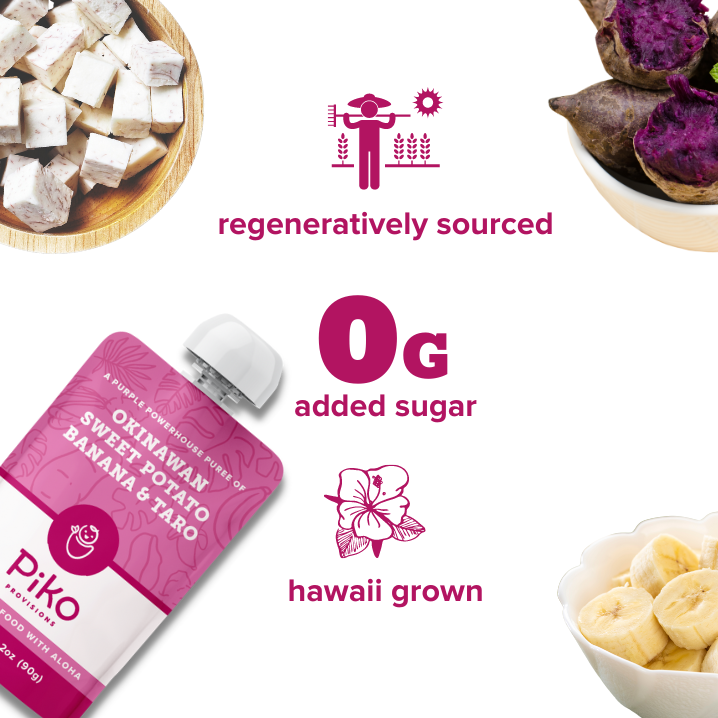 Piko Provisions – Engroshandel Babymad – Okinawan sød kartoffel banan & Taro10