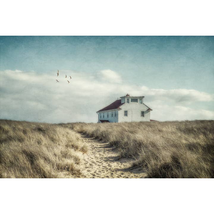 Brooke T Ryan Photographic Art - Wholesale Art Print - Provincetown, Cape Cod Art: Race Point Ranger Station Print