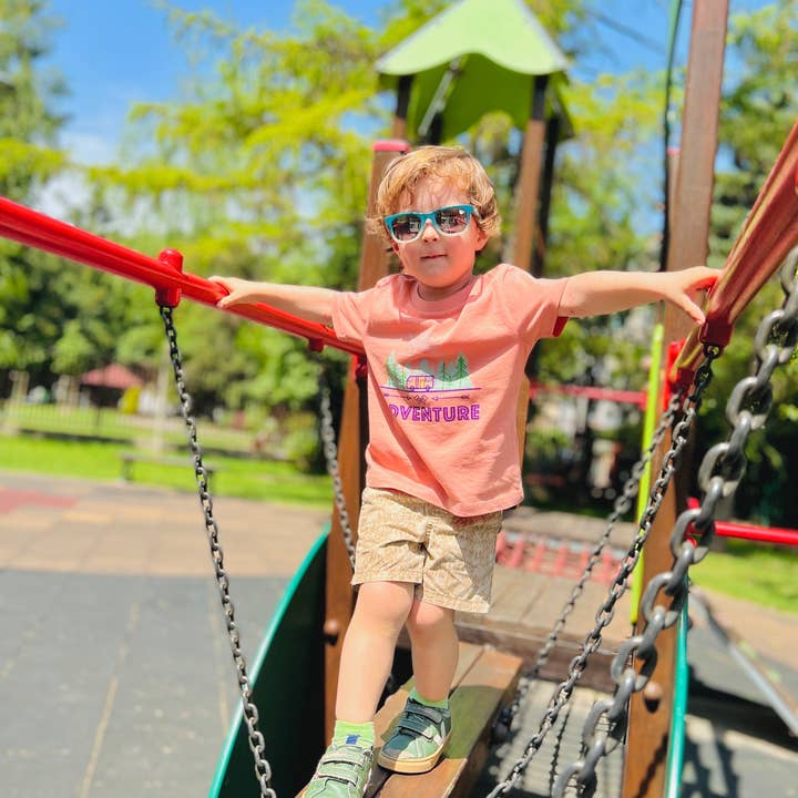 ROAD TRIPPIN ADVENTURE - Organic Kids T-Shirt for wholesale by Little Mate Adventures