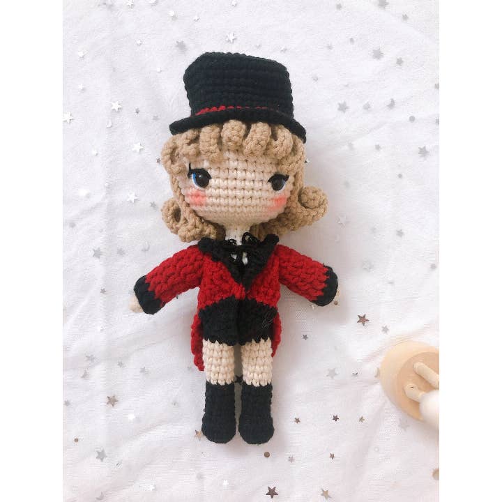 TOMOPOD LLC - Wholesale Christmas decoration - Crochet Girls Dolls, Cute Girly Crochet 6