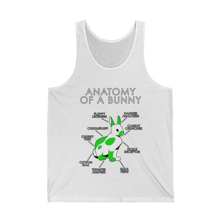 Bunny Green - Tank Top for engroshandel hos Artworktee