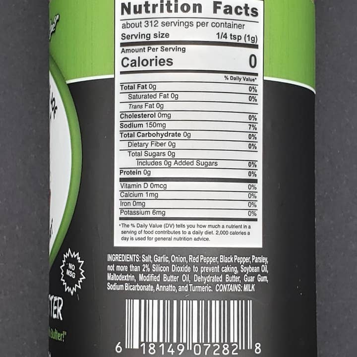 Sweet Smokie Joe, LLC - Wholesale Dried Spice Mix - Garlic Butter (Great on Everything)1