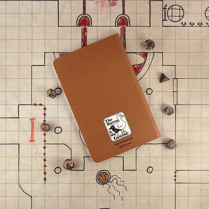 The Raven and the Goose - Wholesale Notebook - Artificer Notebook - Large (D&D 5E)9