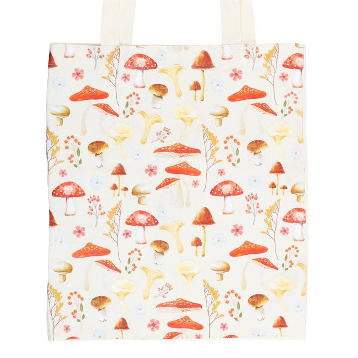 Something Different Wholesale - Vente Tote bag – unisexe - Sac fourre-tout en coton avec imprimé champignons2