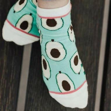 Woven Pear – Meias - Mulher por atacado – Meias curtas, é um abacate2