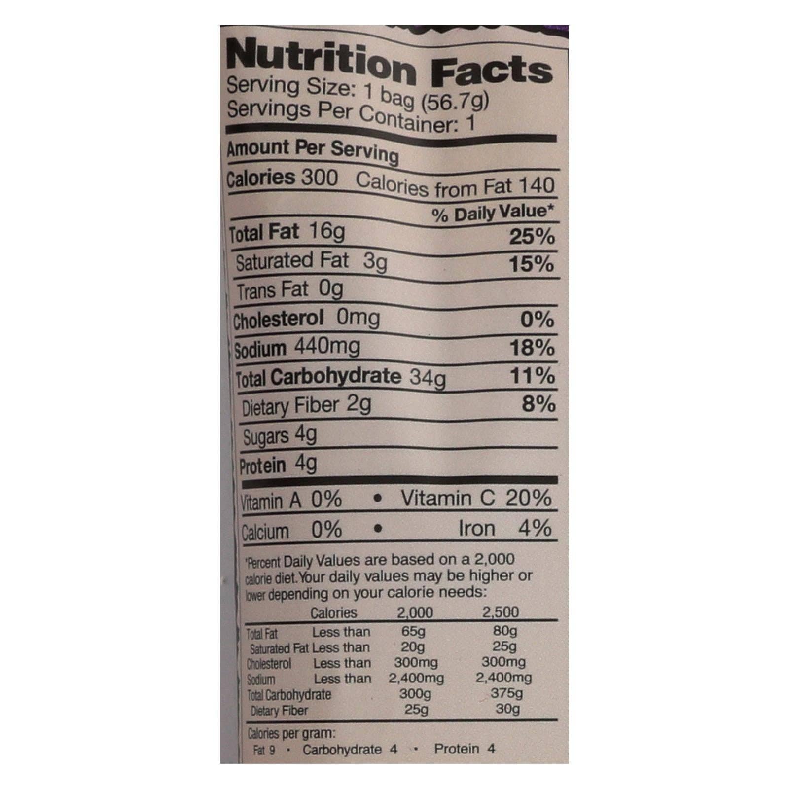 Everyday Supply Co - Wholesale Chips - Dirty Salt & Vinegar Chips, 2oz, Case of 251